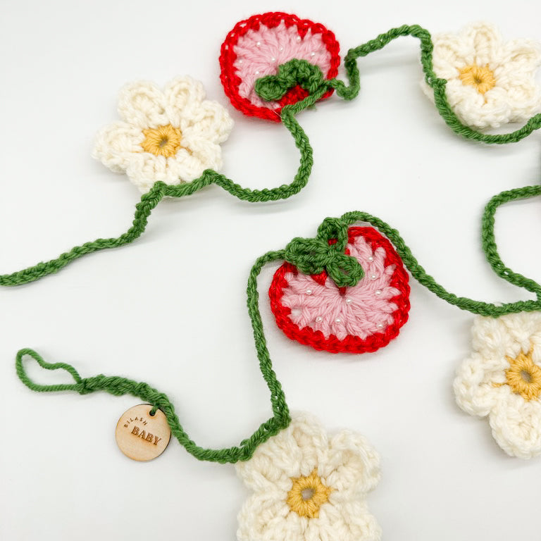 Willow Crocheted Garland | Strawberry Fields