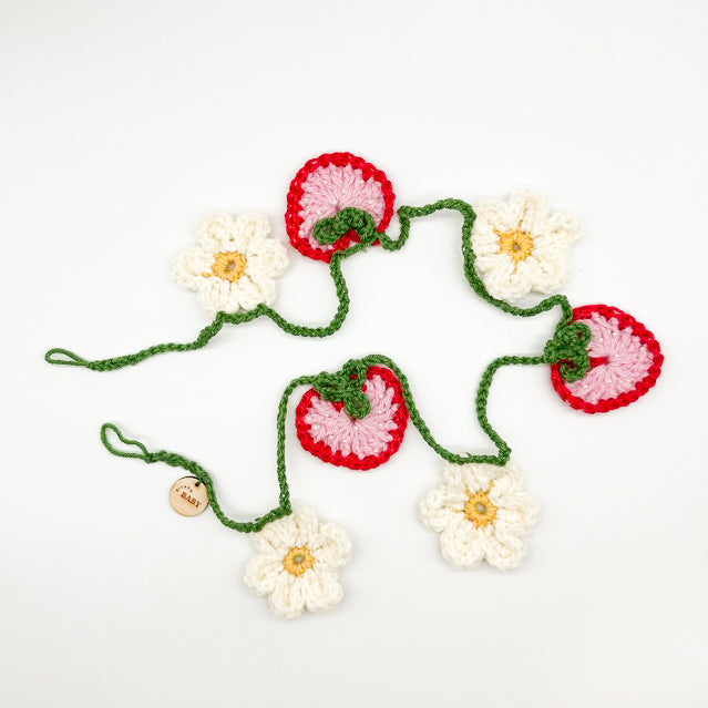 Willow Crocheted Garland | Strawberry Fields