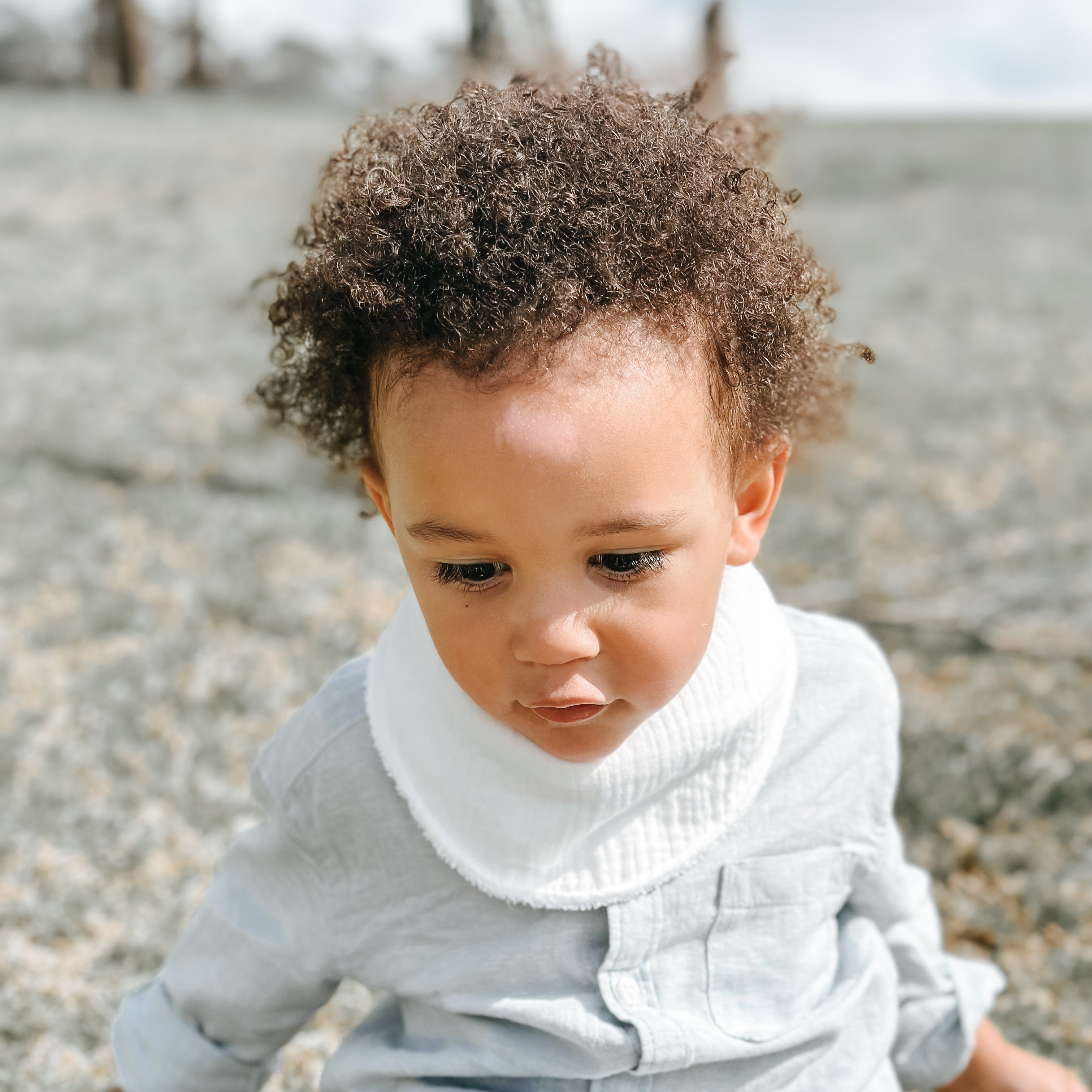 Stone Bib Set | Handmade Bibs