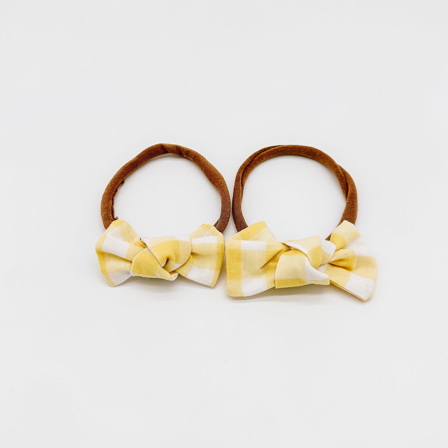 Gingham Knot Bow | Handmade Bows