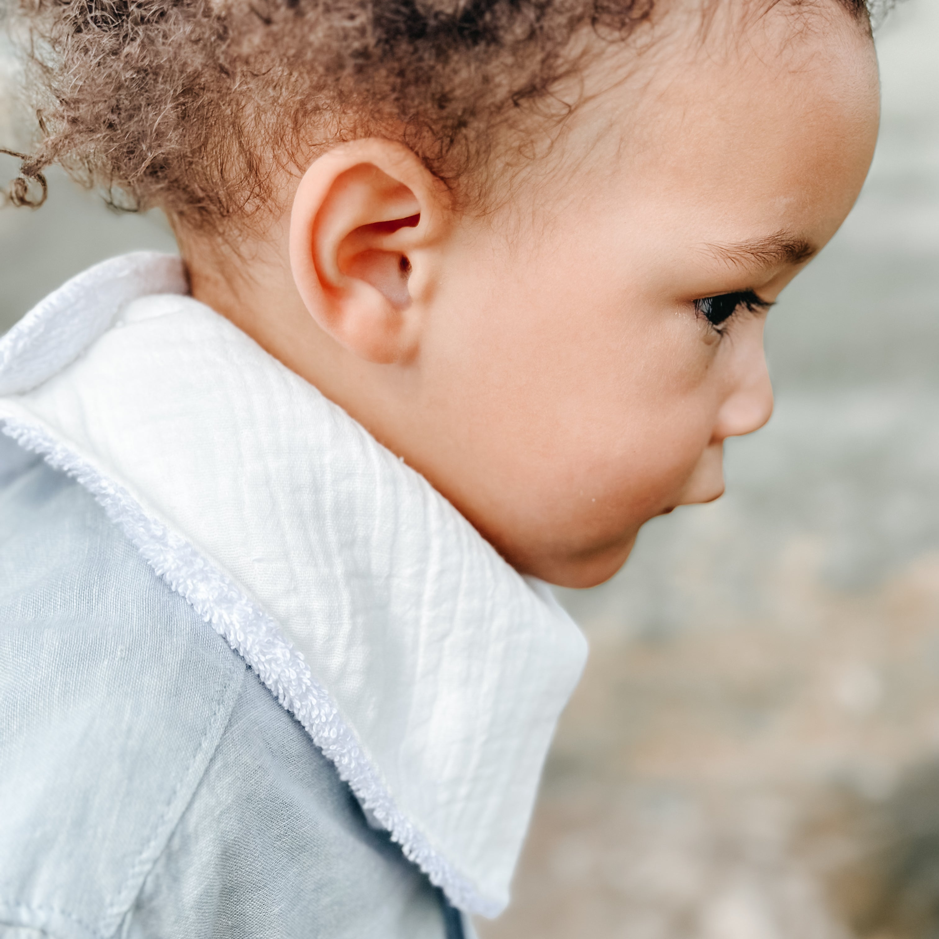 Neutral Grow Bibs Set | Handmade Bibs