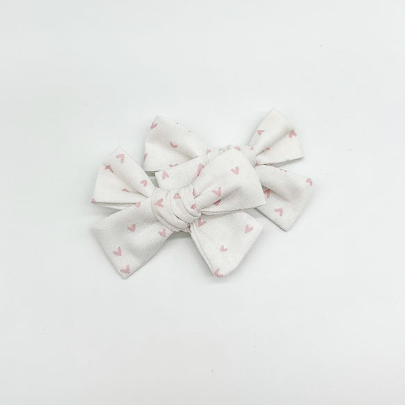 Sweetheart Hair Bows | Handmade Bows