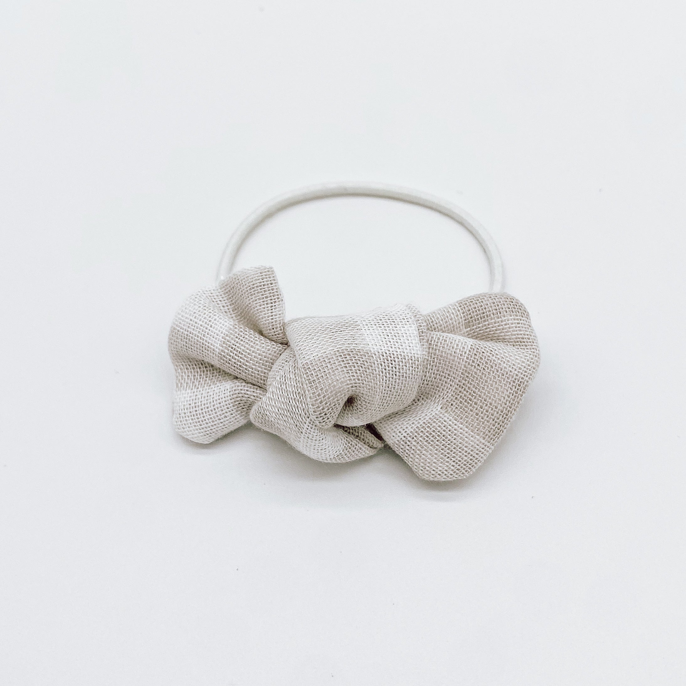 Grace Gingham Knot Hair Bows | Handmade Bows