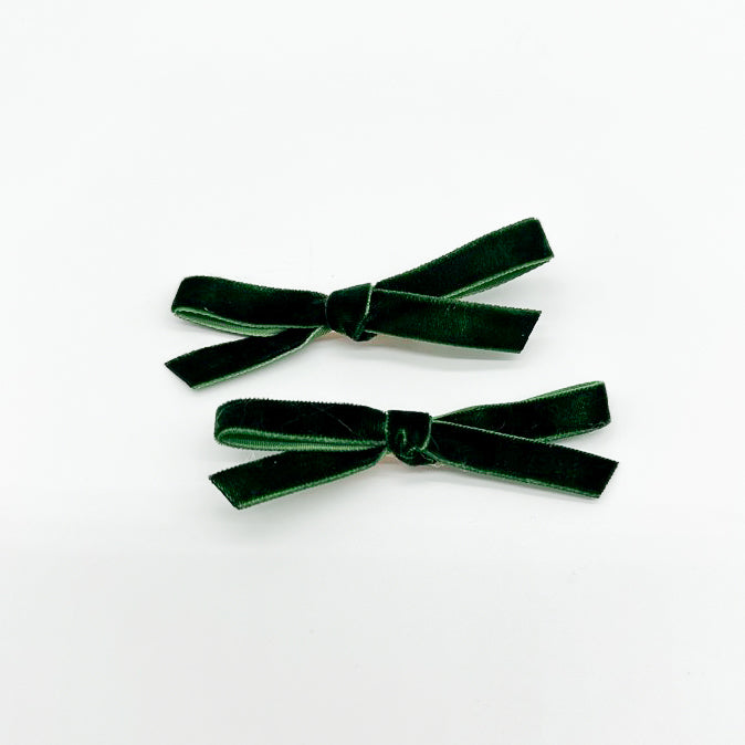 Maisy Midi Christmas Velvet Hair Clips