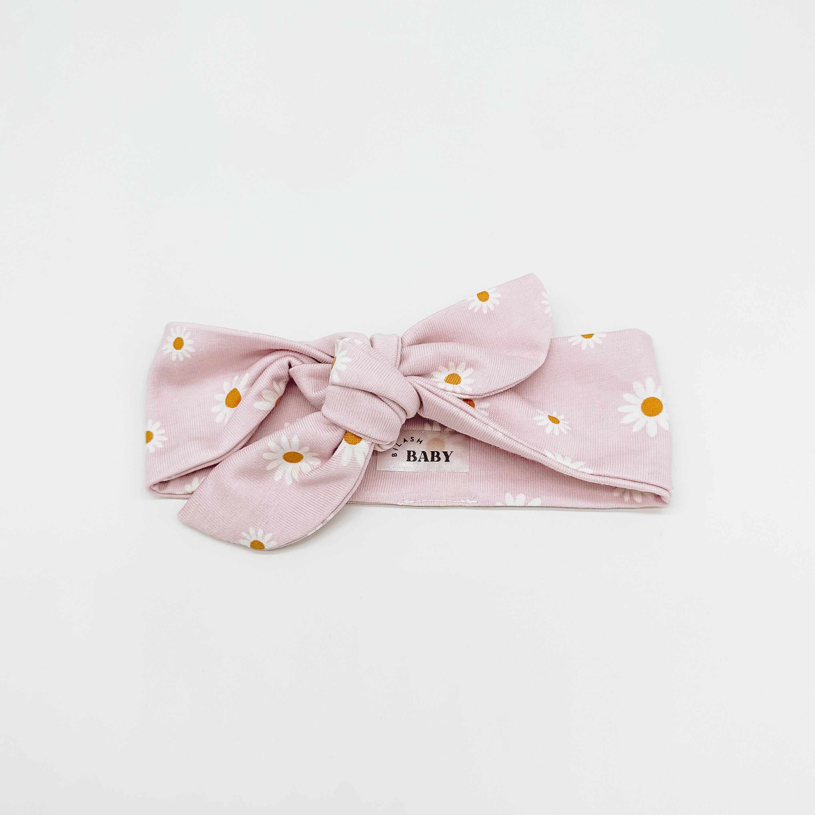 Daisy Cotton Tie Headband | Handmade Headbands