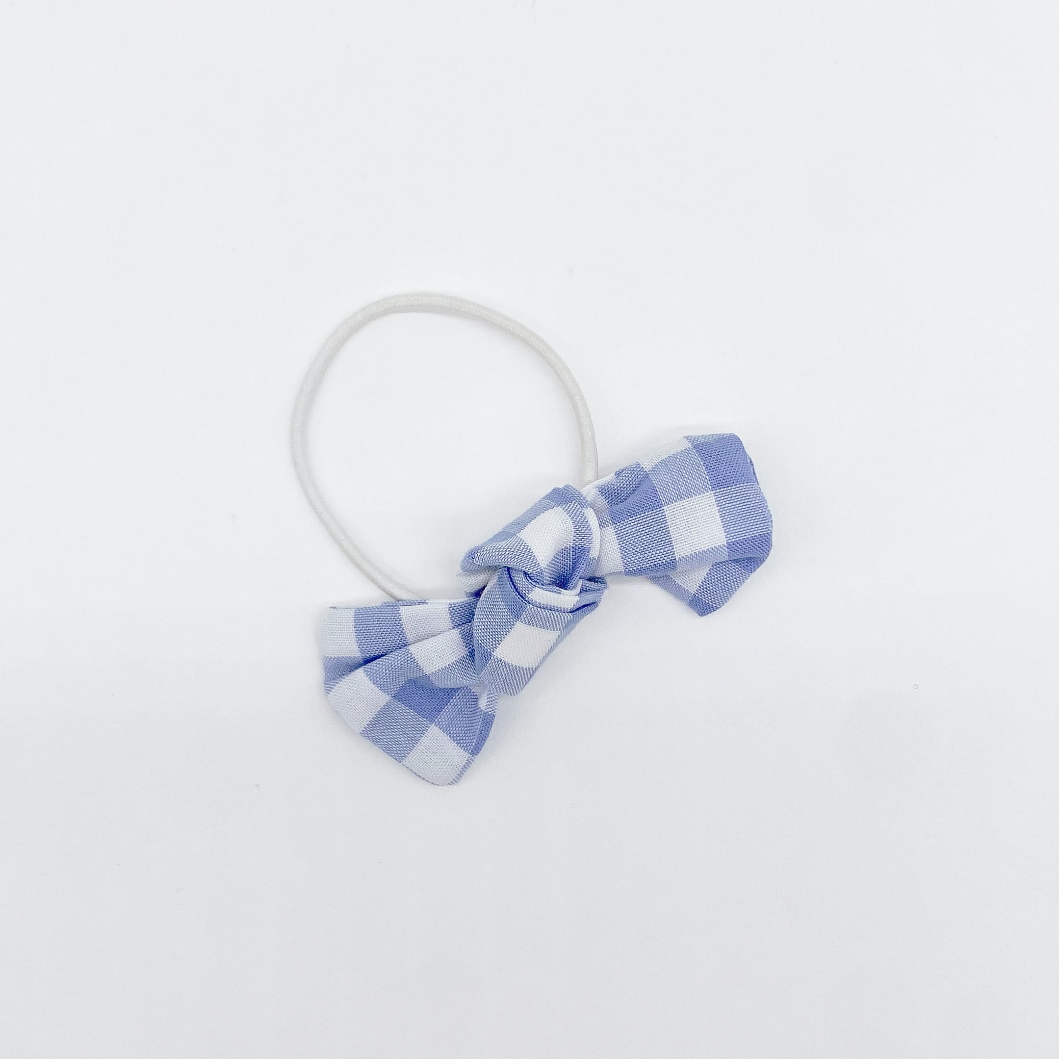 Gingham Knot Bow | Handmade Bows