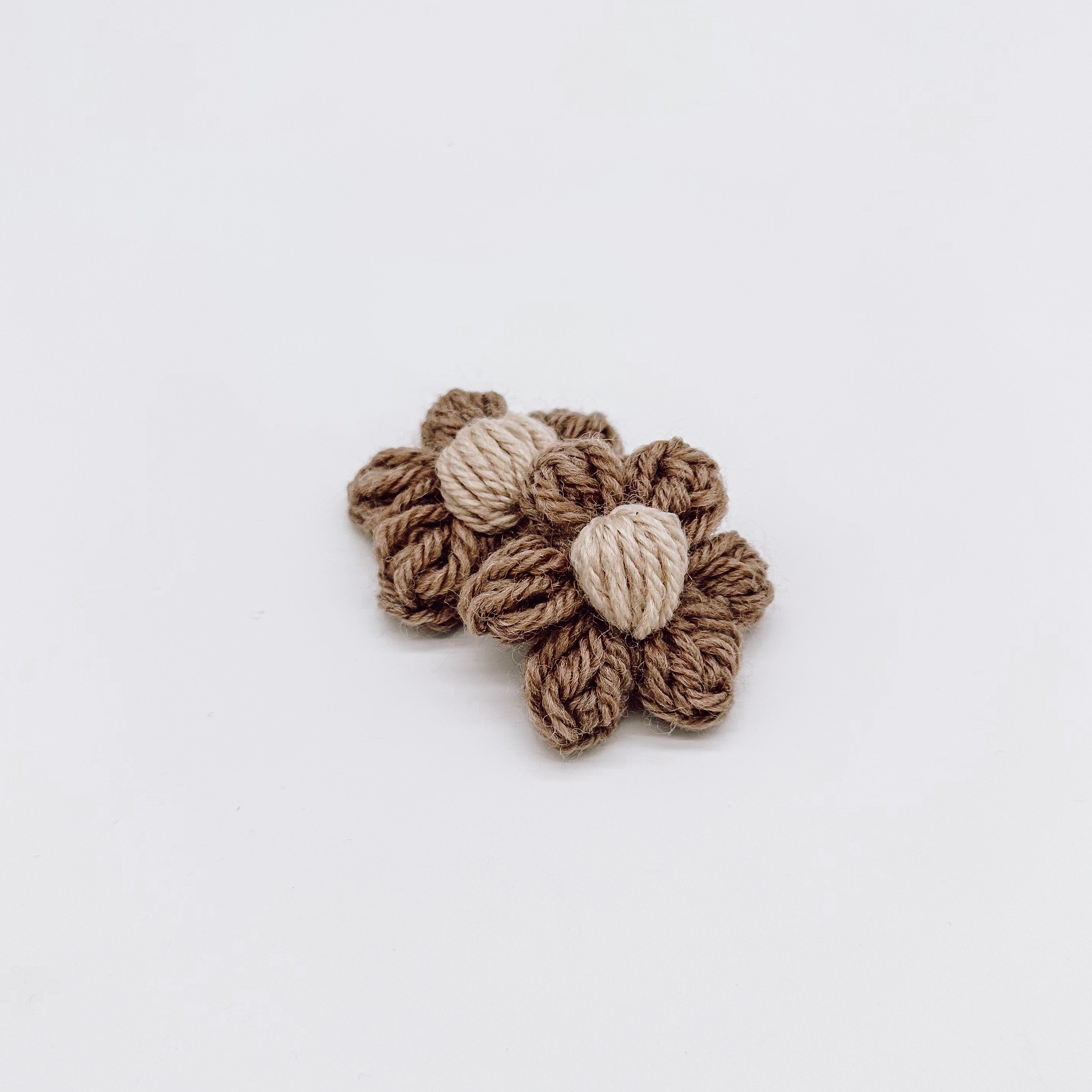 Sadie Flower Hair Clip | Hand Crocheted