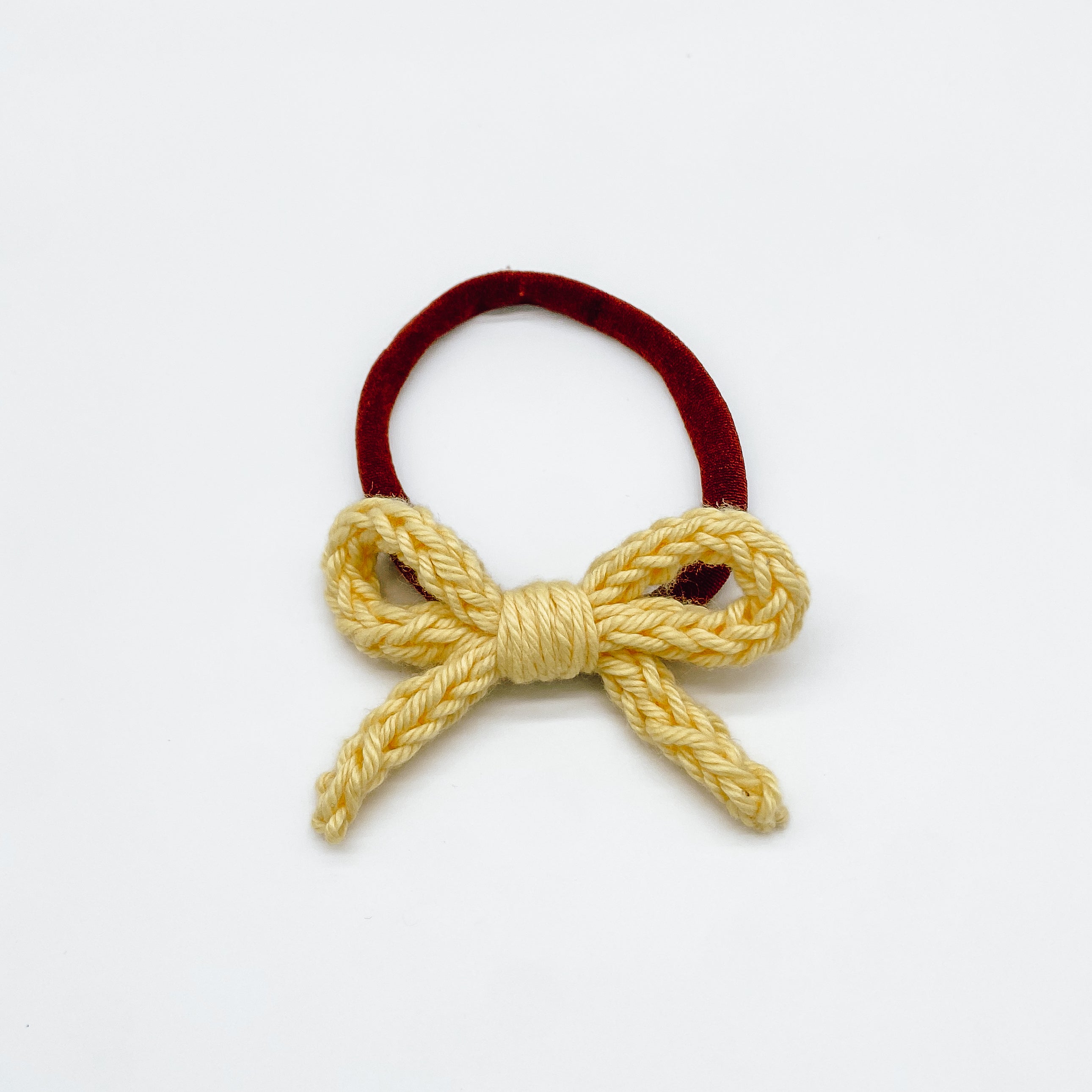 Ellie Hand Crocheted Hair Bow | Hand Crocheted