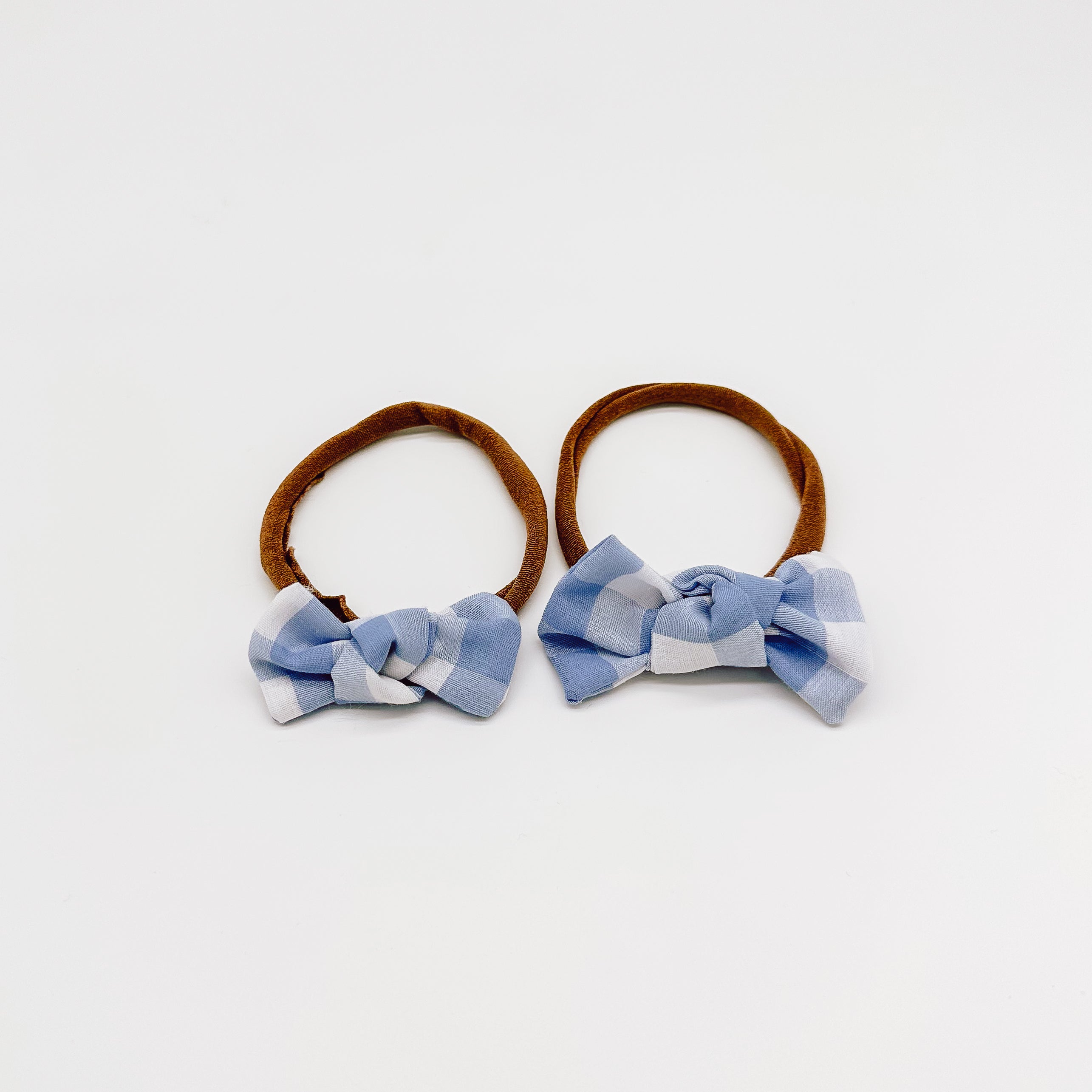 Gingham Knot Bow | Handmade Bows