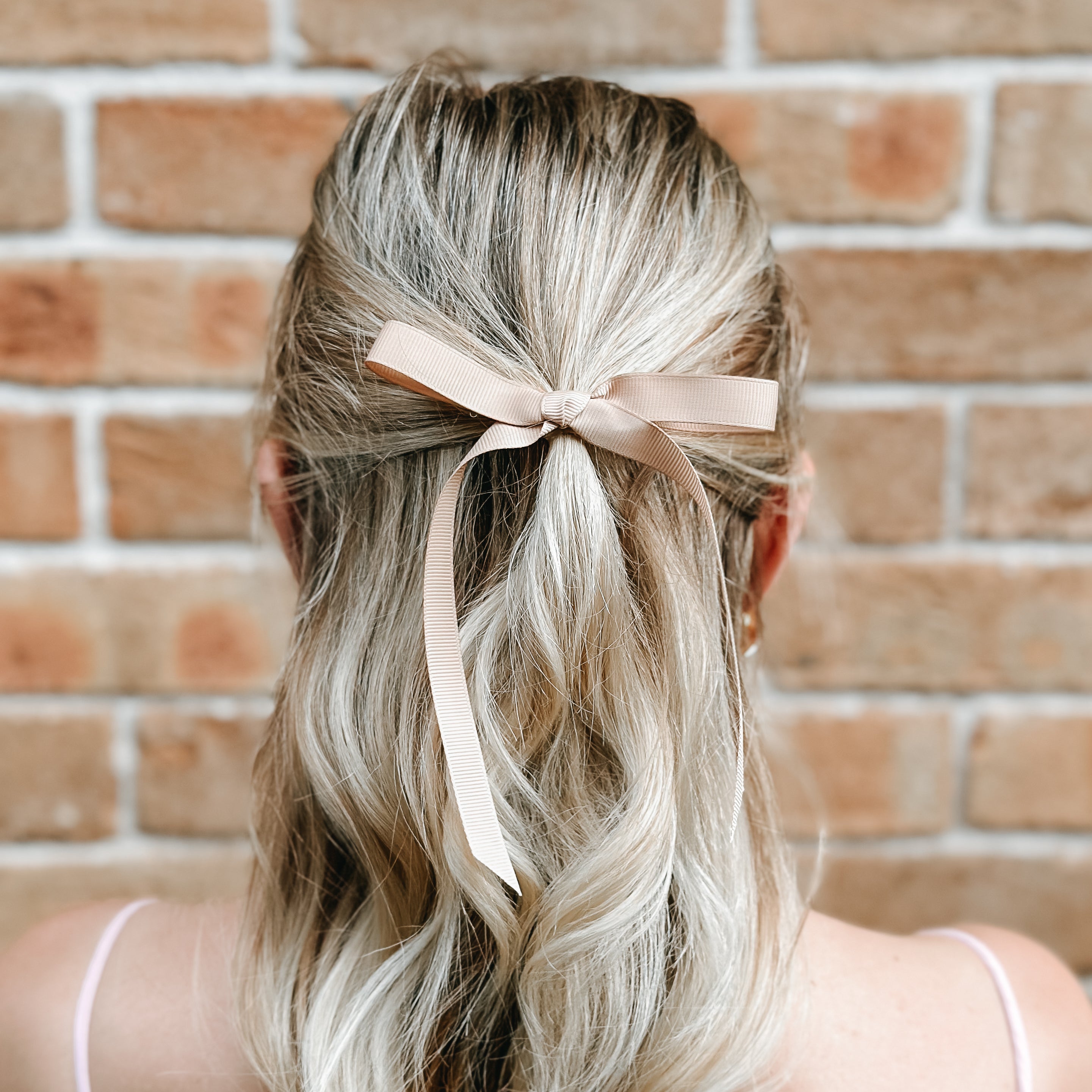 Lucy Ribbon Bow | Handmade Hair Clips