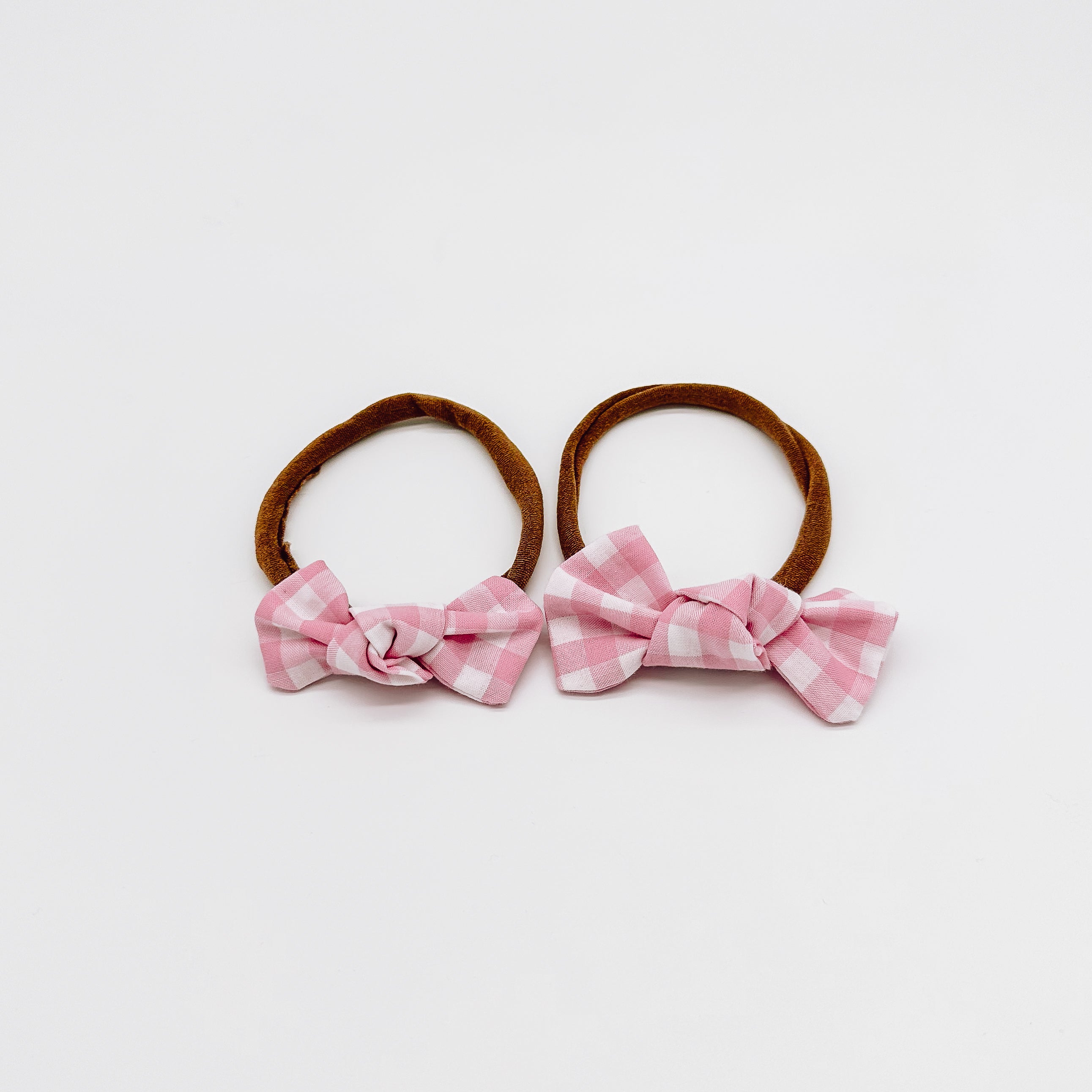 Gingham Knot Bow | Handmade Bows