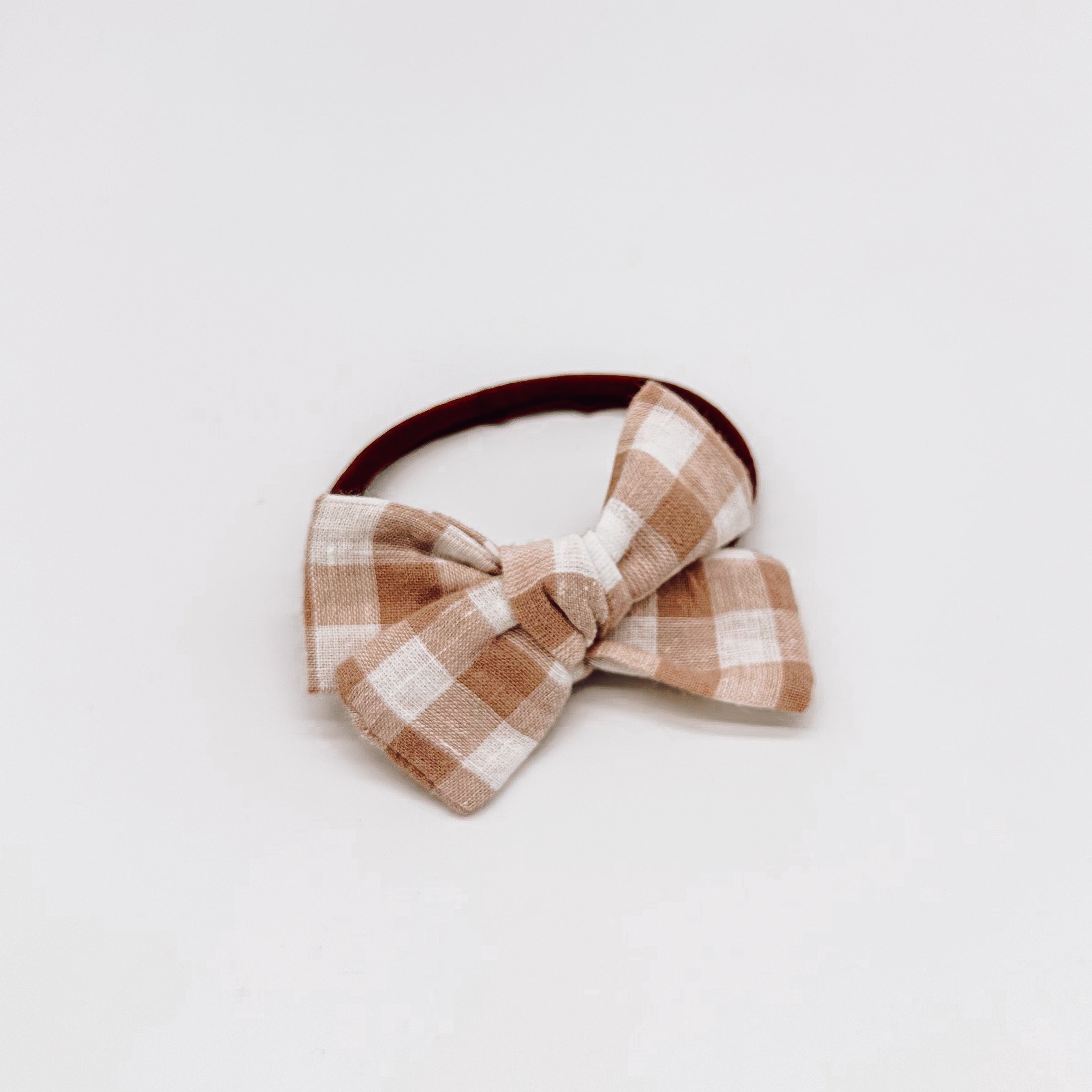 Oaklyn Gingham Bow | Handmade Bows