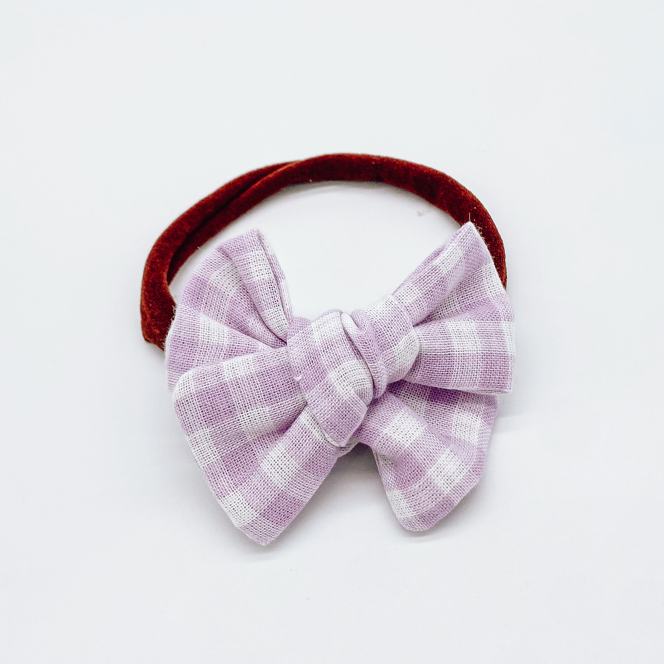 Grace Gingham Hair Bows | Handmade Bows