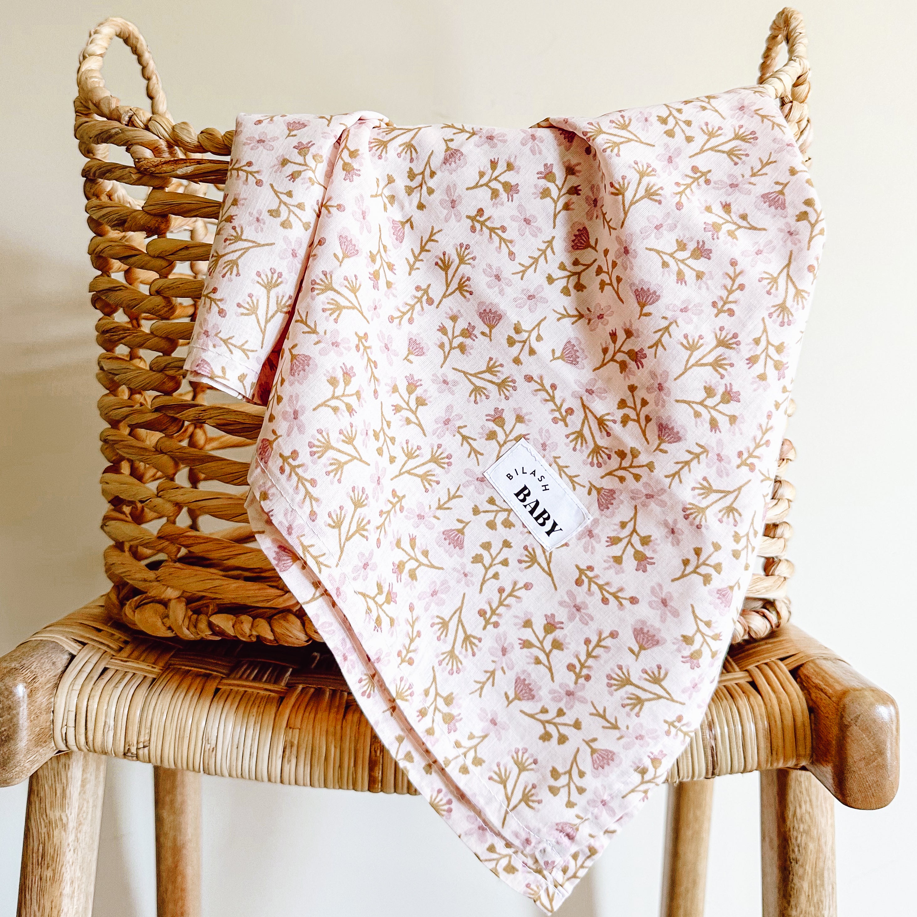 Field Flowers Baby Wrap | Handmade Baby Wraps