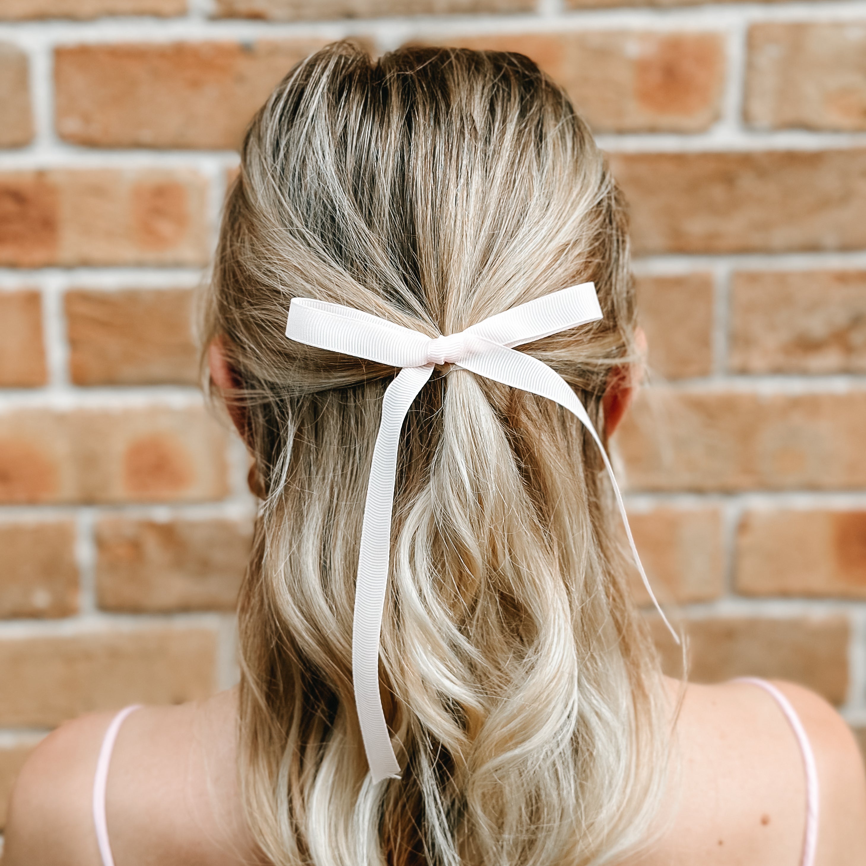 Lucy Ribbon Bow | Handmade Hair Clips