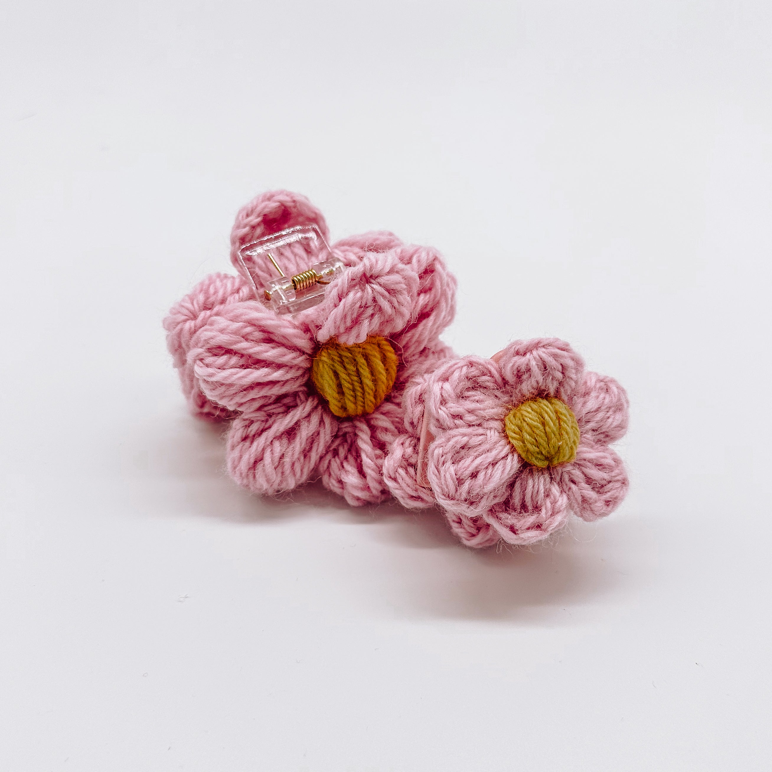 Sadie Flower Hair Claw Clip| Hand Crocheted