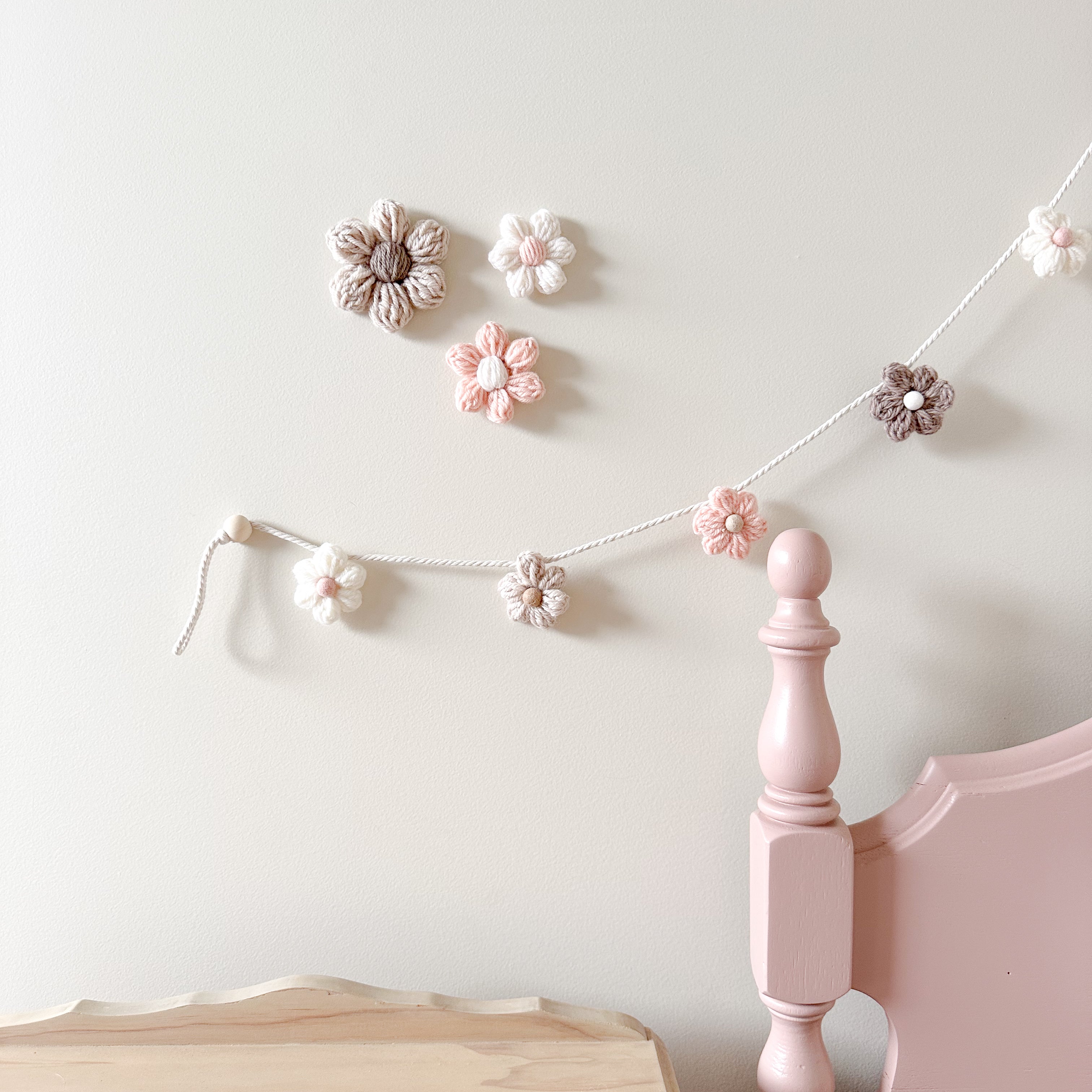 Maeve Garland - Neutral Pink| Home Decor