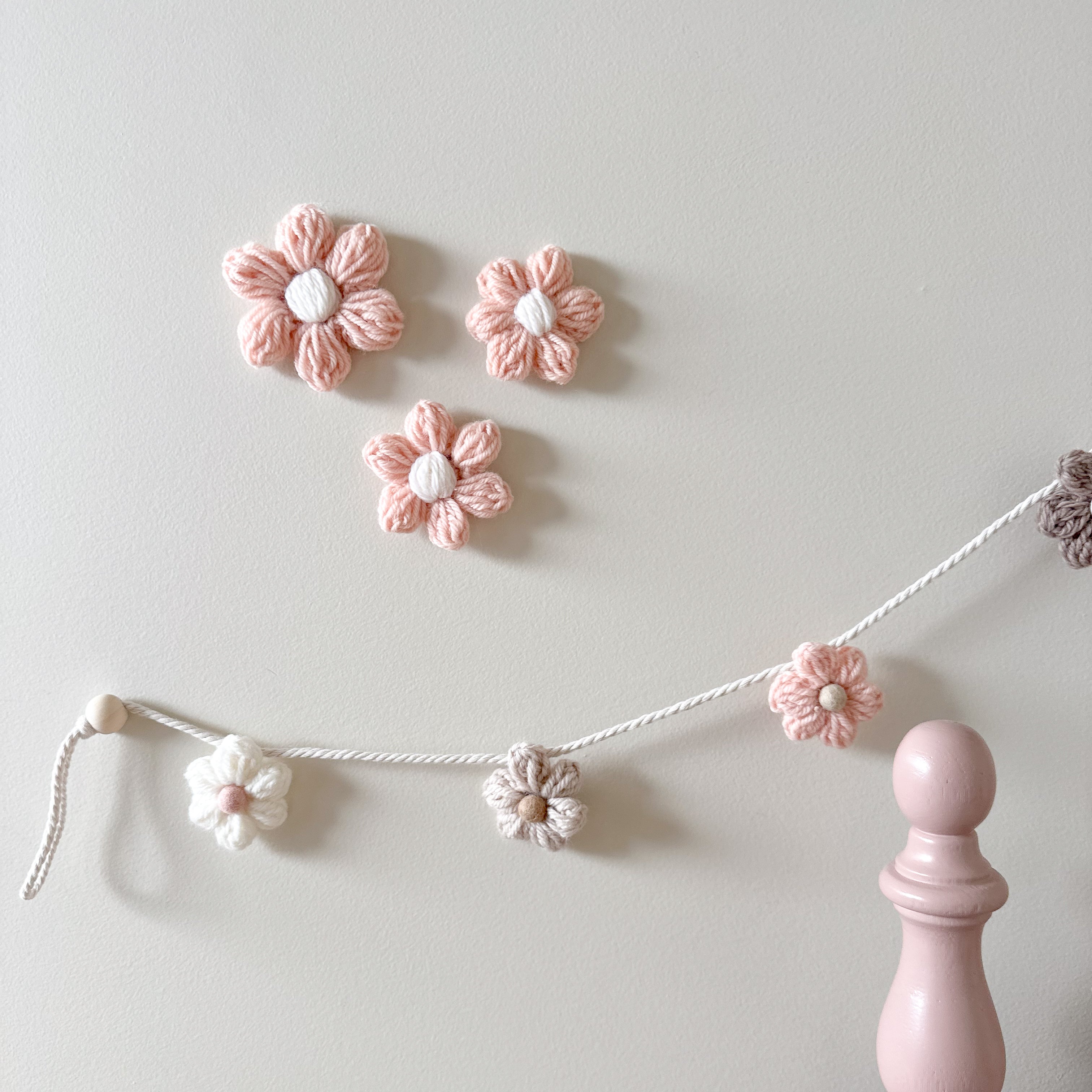 Maeve Garland - Neutral Pink| Home Decor