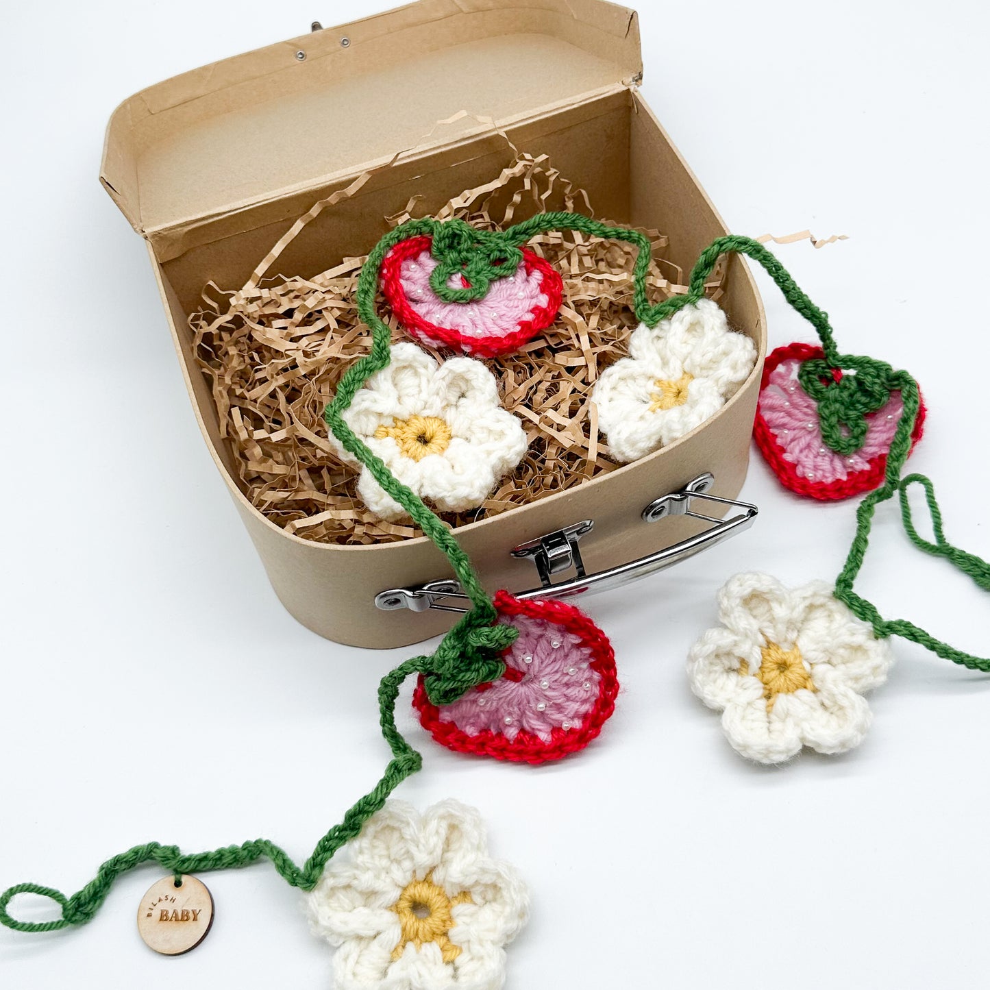 Willow Crocheted Garland | Strawberry Fields