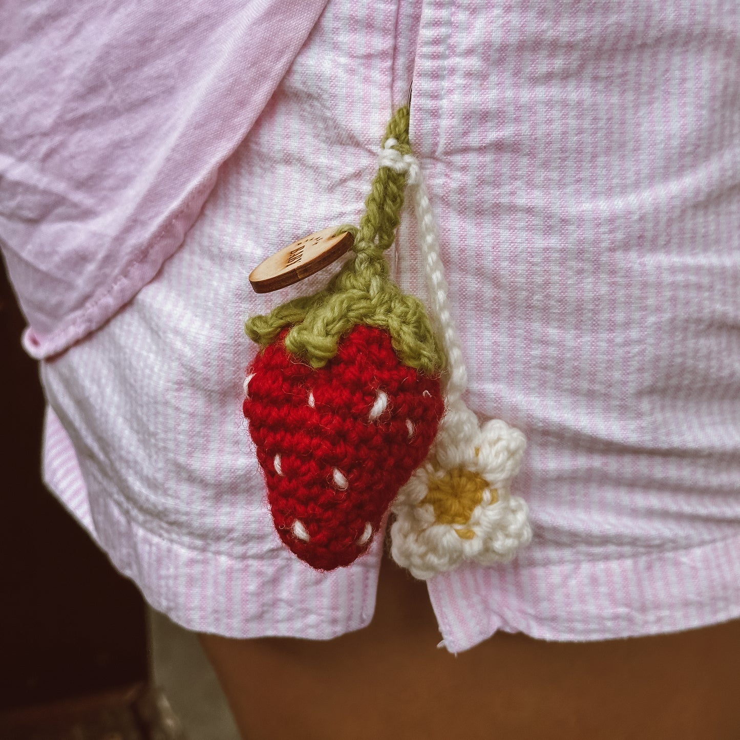 Strawberry Keychain | Strawberry Fields