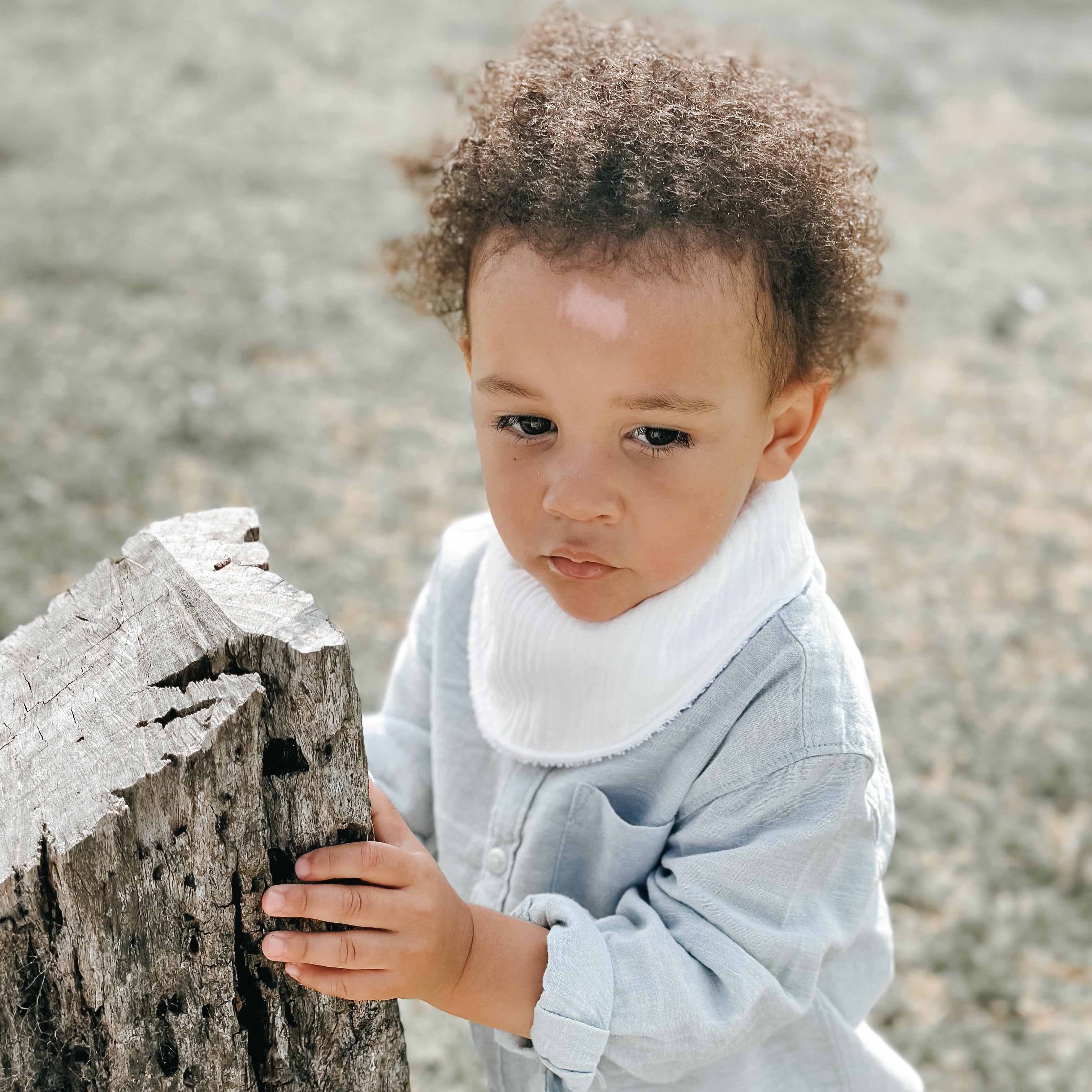 Stone Bib Set | Handmade Bibs