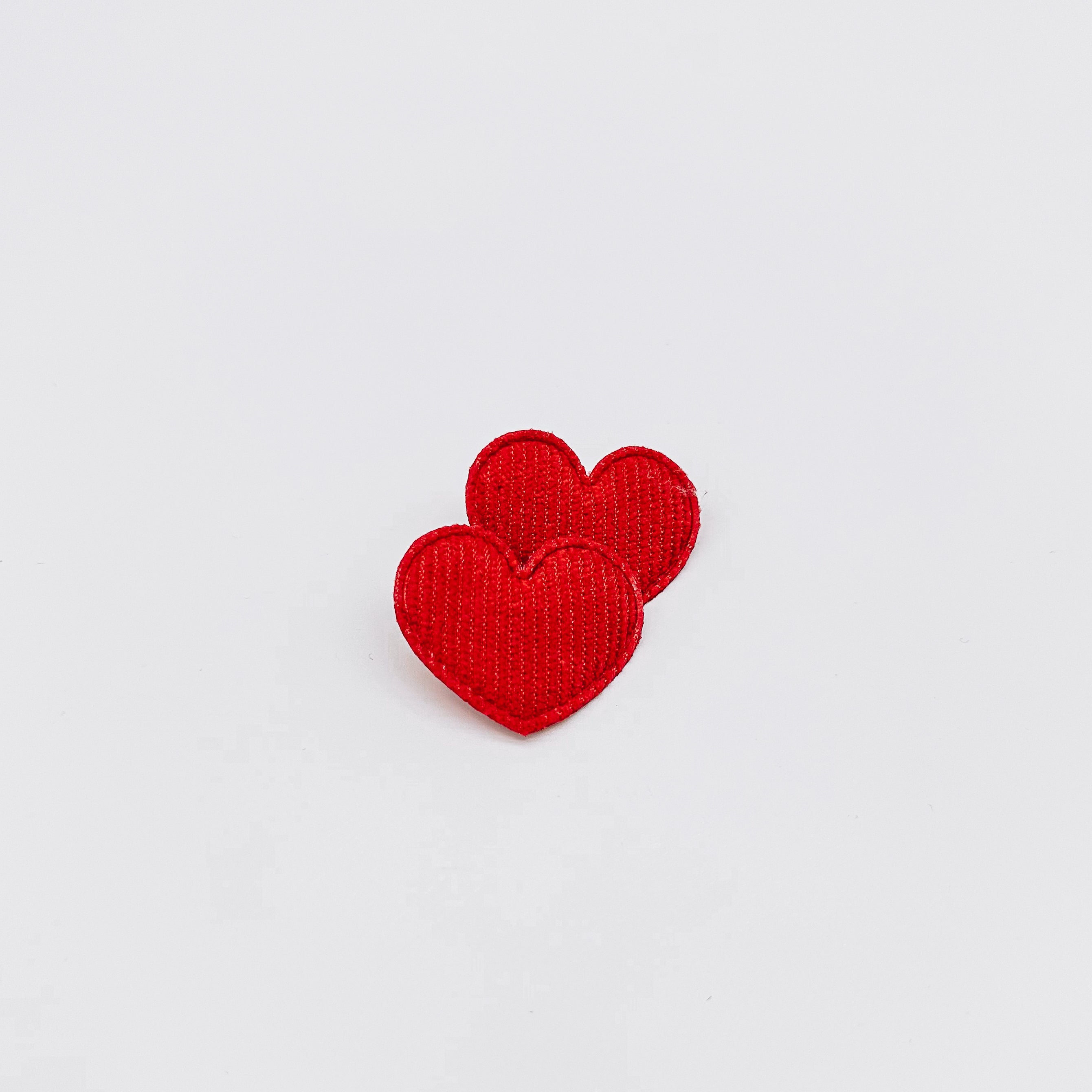 Love Heart Hair Clips | Handmade Hair Clips