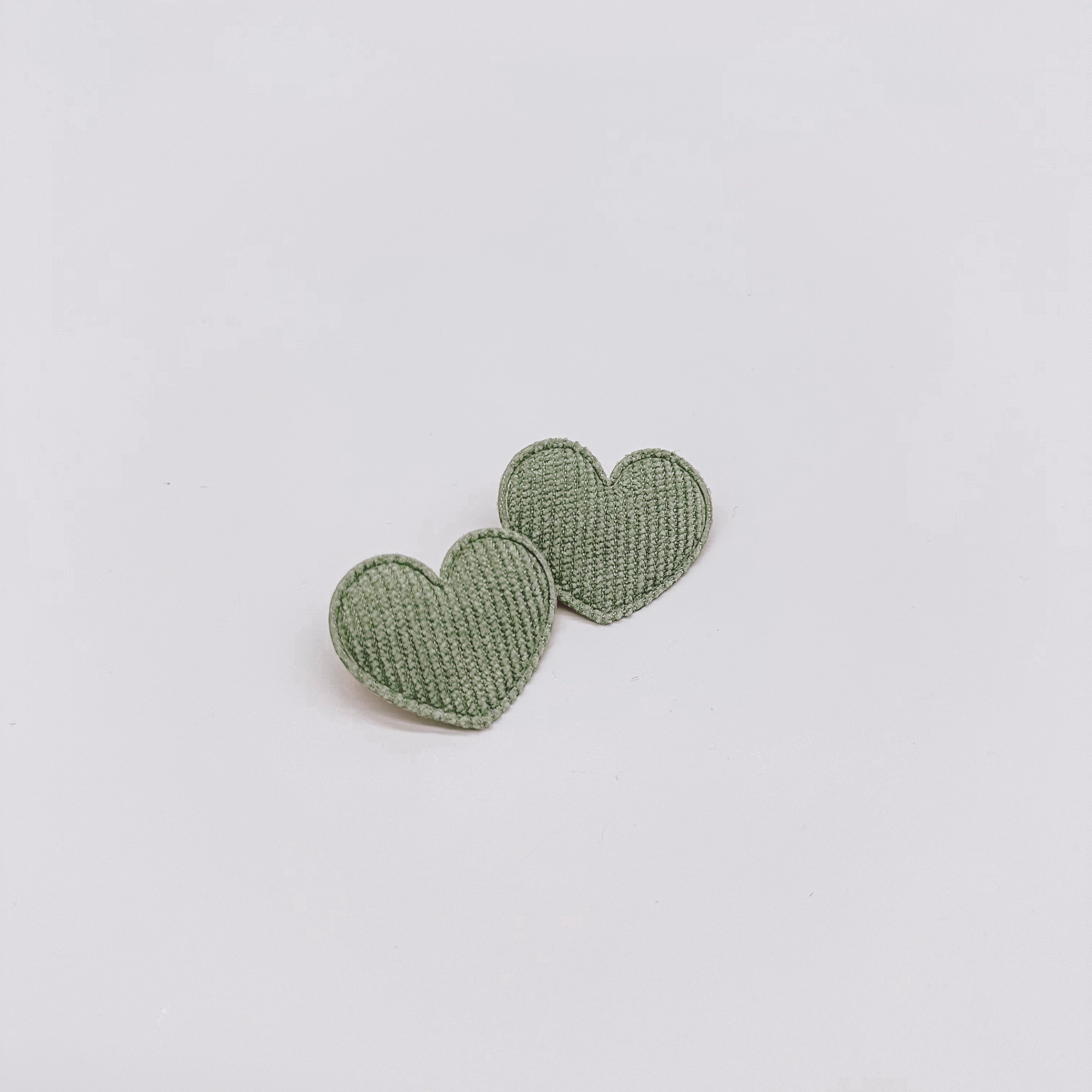 Love Heart Hair Clips | Handmade Hair Clips