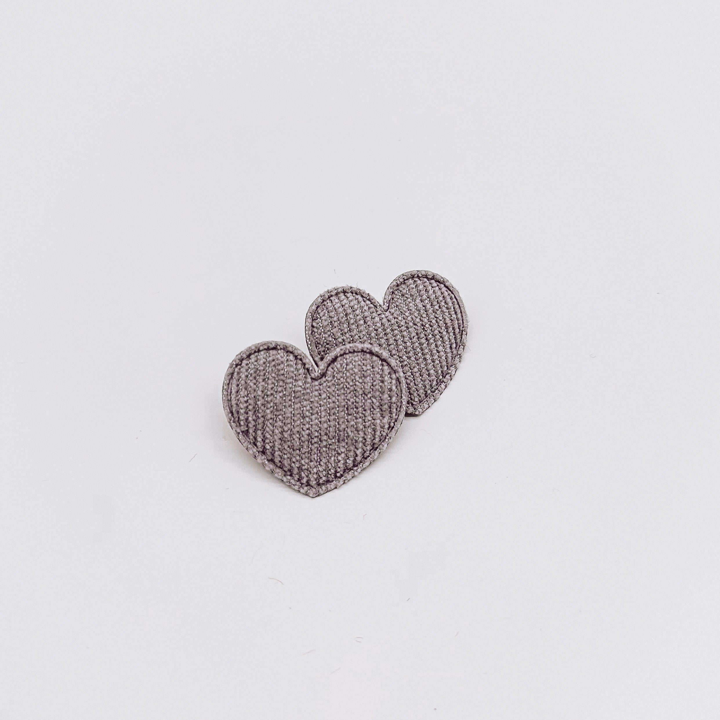 Love Heart Hair Clips | Handmade Hair Clips