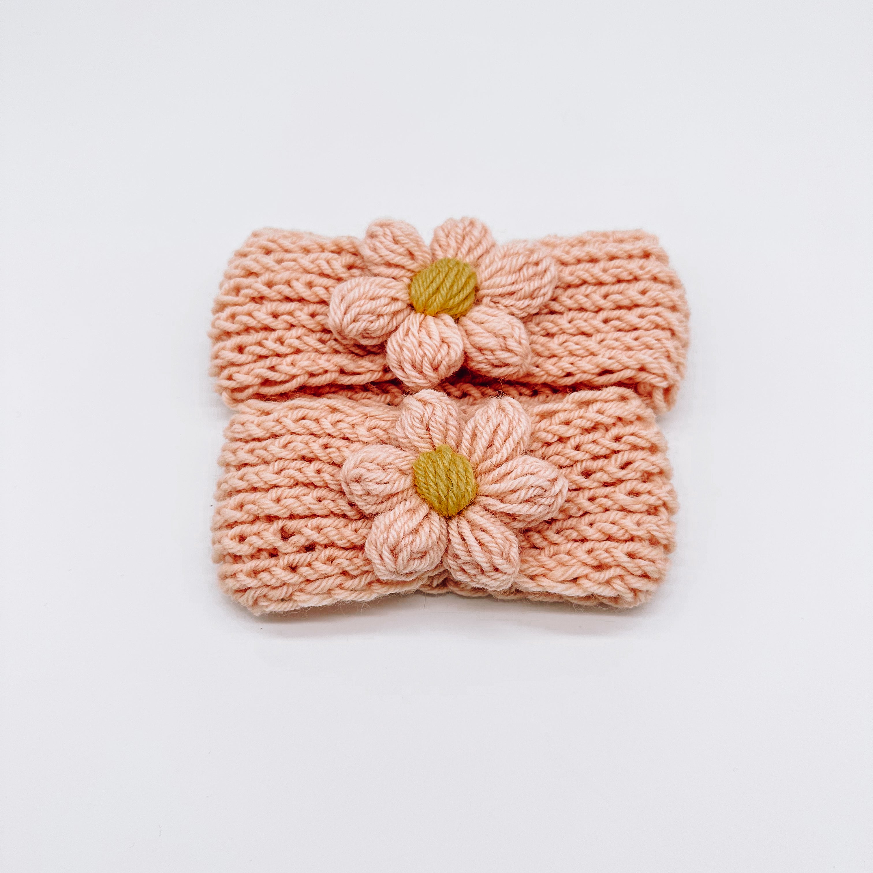 Knitted Flower Headband | Hand Knitted