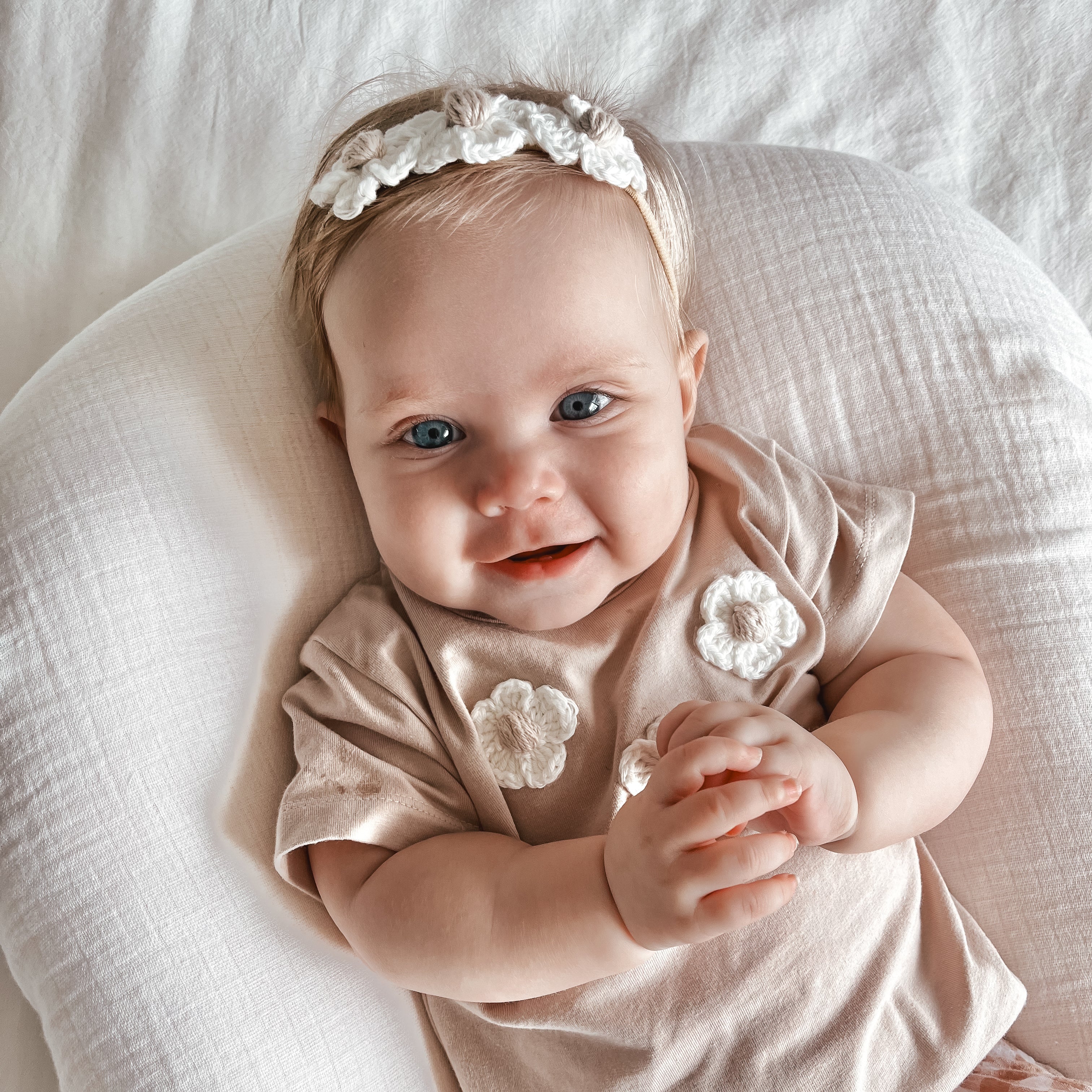 Daisy Headband | Hand Crocheted