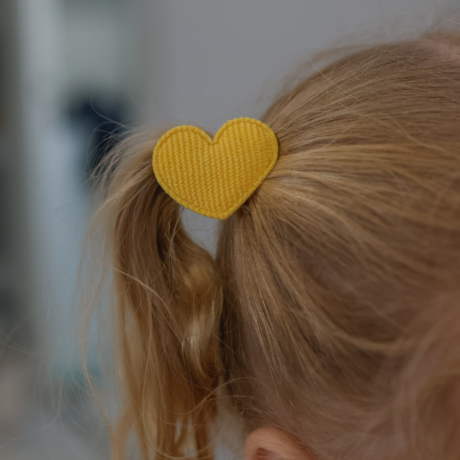 Love Heart Hair Clips | Handmade Hair Clips