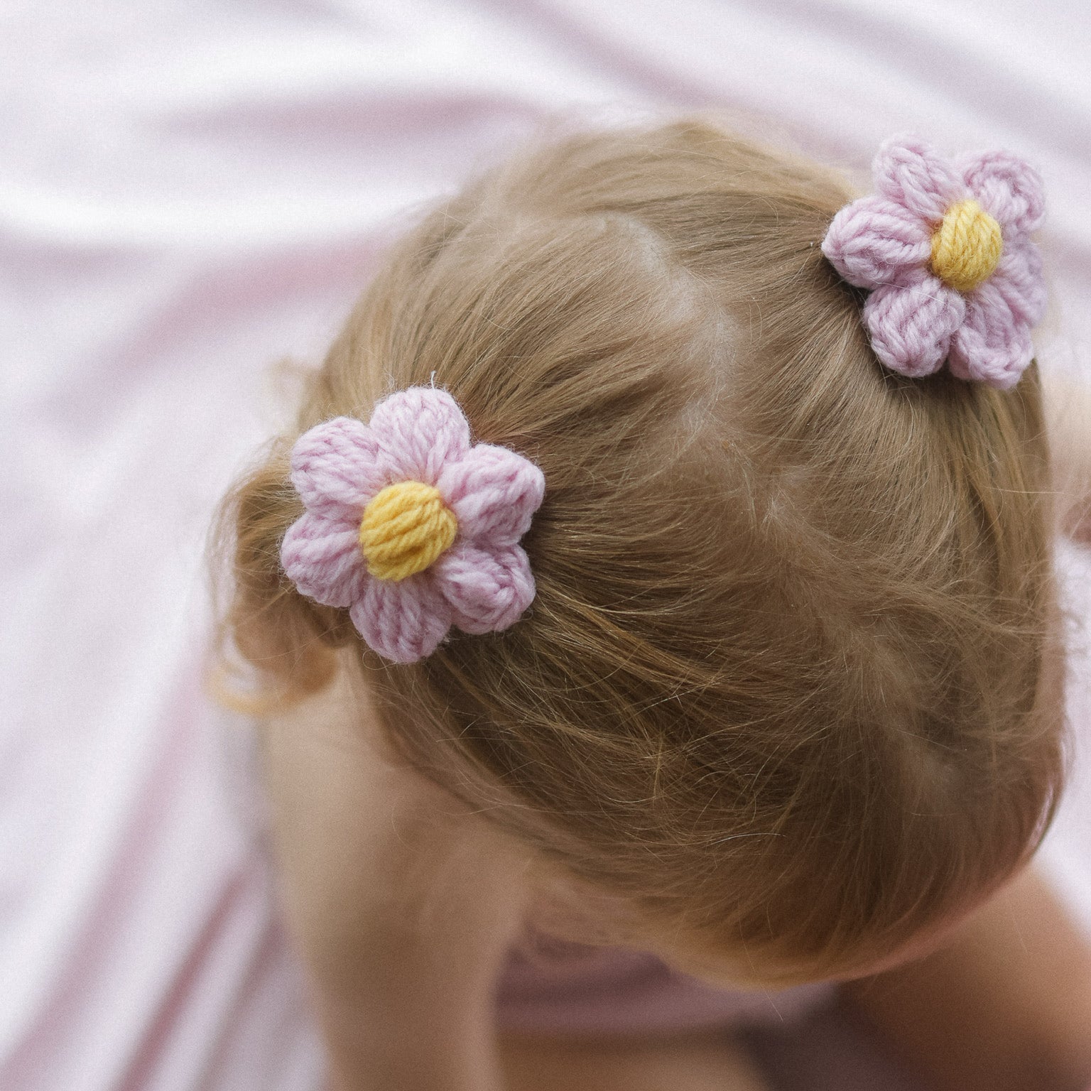 Sadie Flower Hair Clip | Hand Crocheted