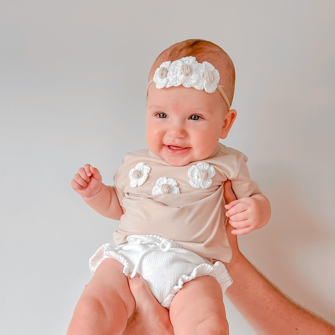 Daisy Headband | Hand Crocheted