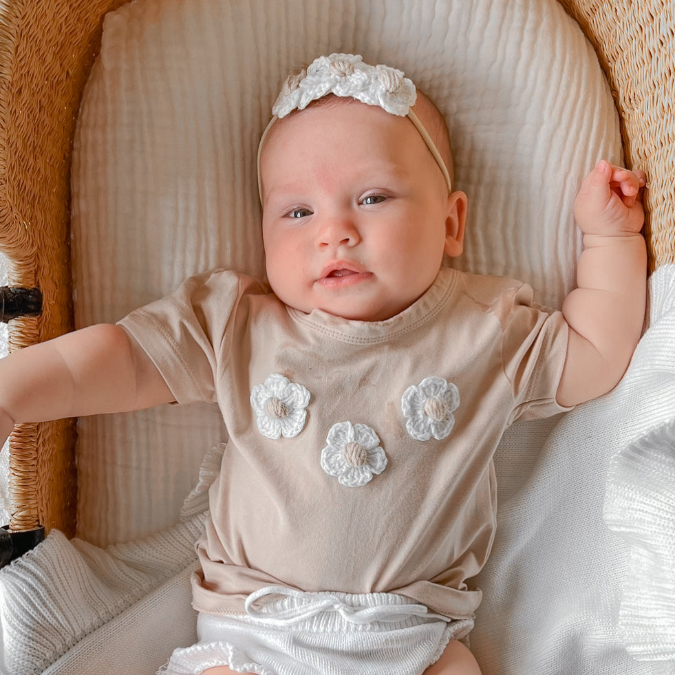 Daisy Headband | Hand Crocheted