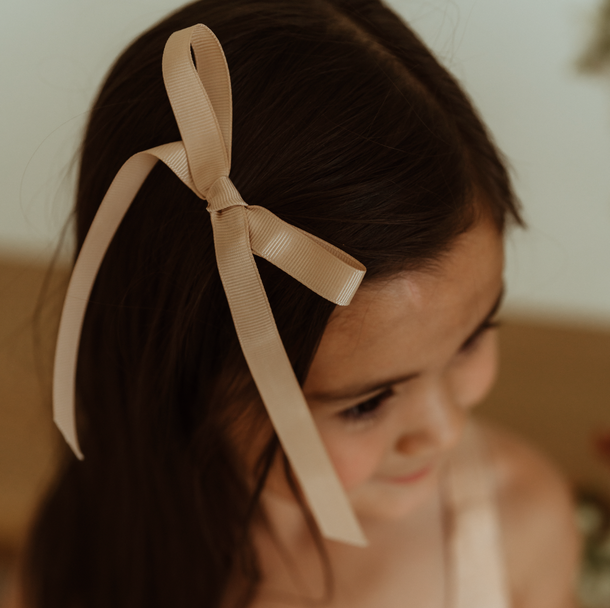 Lucy Ribbon Bow | Handmade Hair Clips